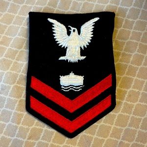 Vintage Embroidered US Navy Patch